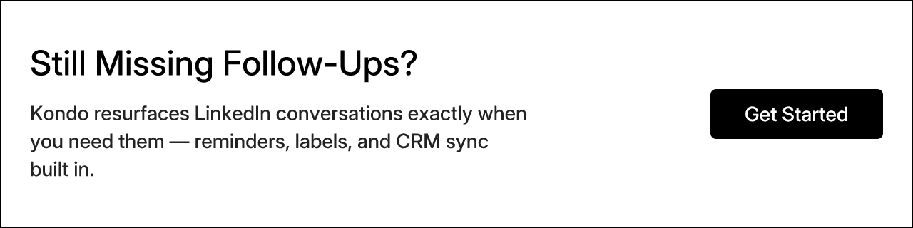 Still Missing Follow-Ups?