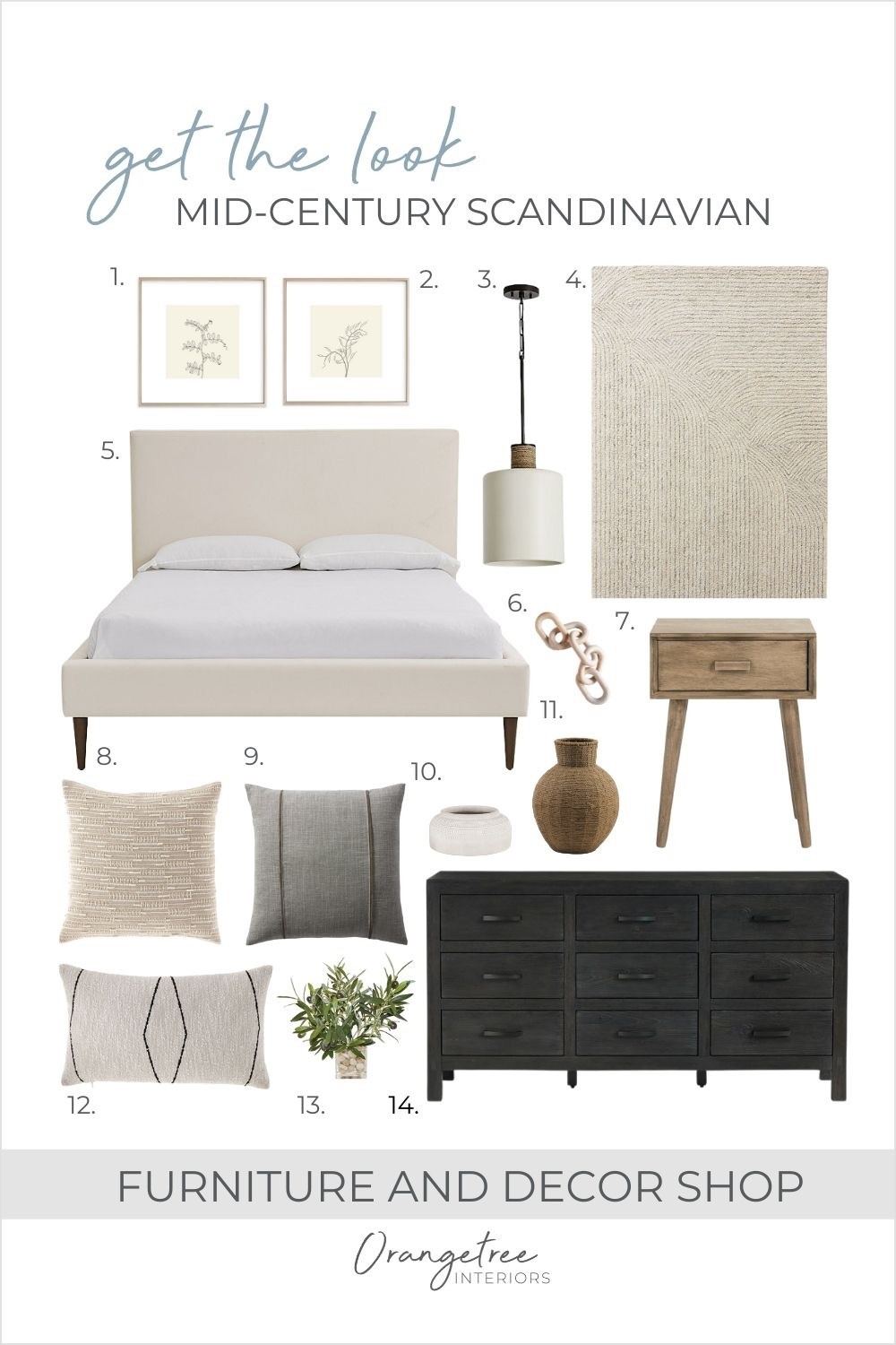 Midcentury Modern Master Bedroom