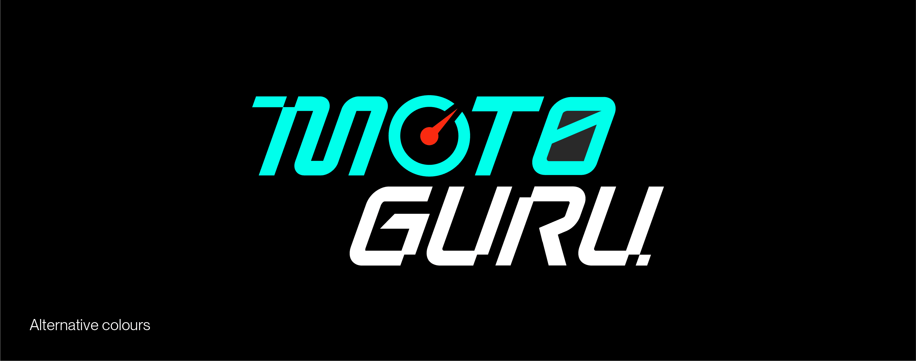 Moto Guru cyan logo