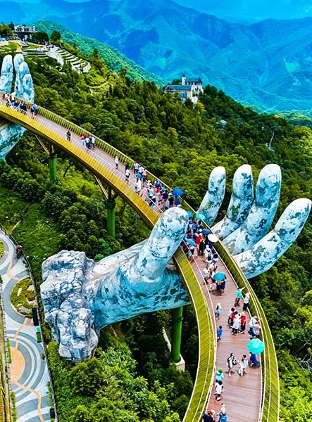 USA destination travel scene