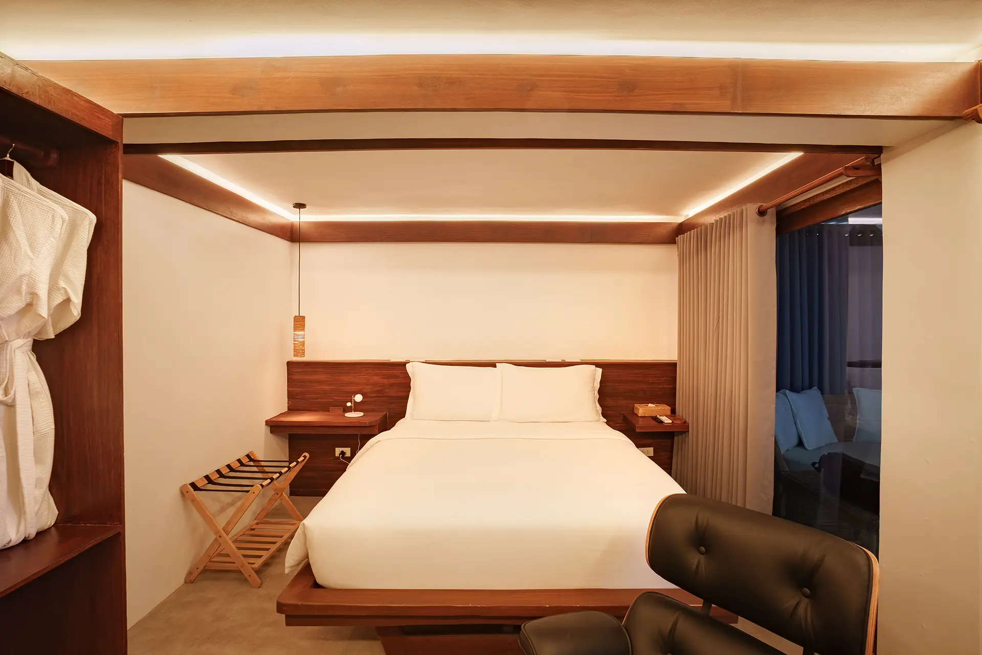 Room One of Morgan Villas Boutique Hotel in El Nido, Palawan.