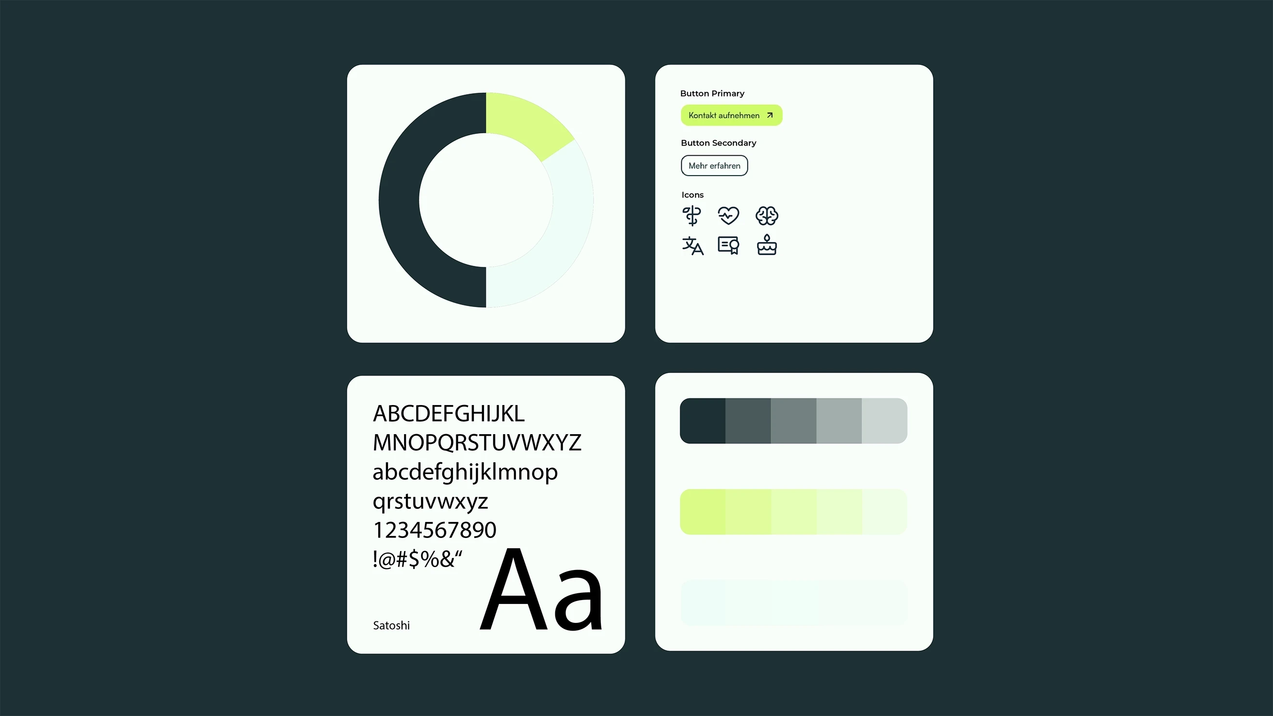 Ein Bild von dem Brand-System von HealthCare Pueringer.