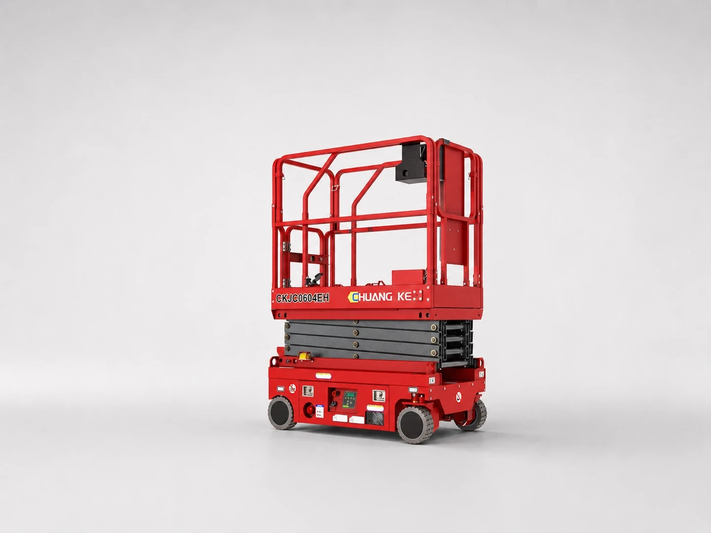 WIZPLUS Products List SMALL ELECTRIC SCISSOR LIFT (HYDRAULIC STEERING) CKJC-EH Series