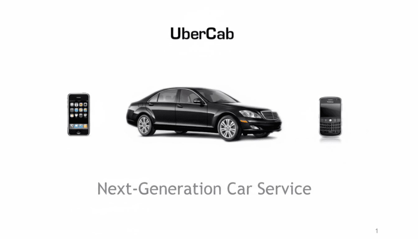 Legendary Uber Pitch Deck
