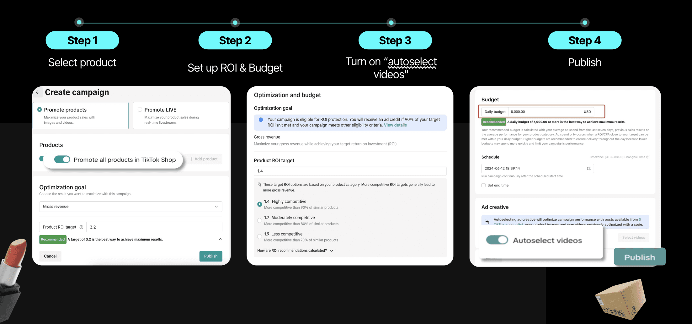 Set Up a GMV Max Campaign