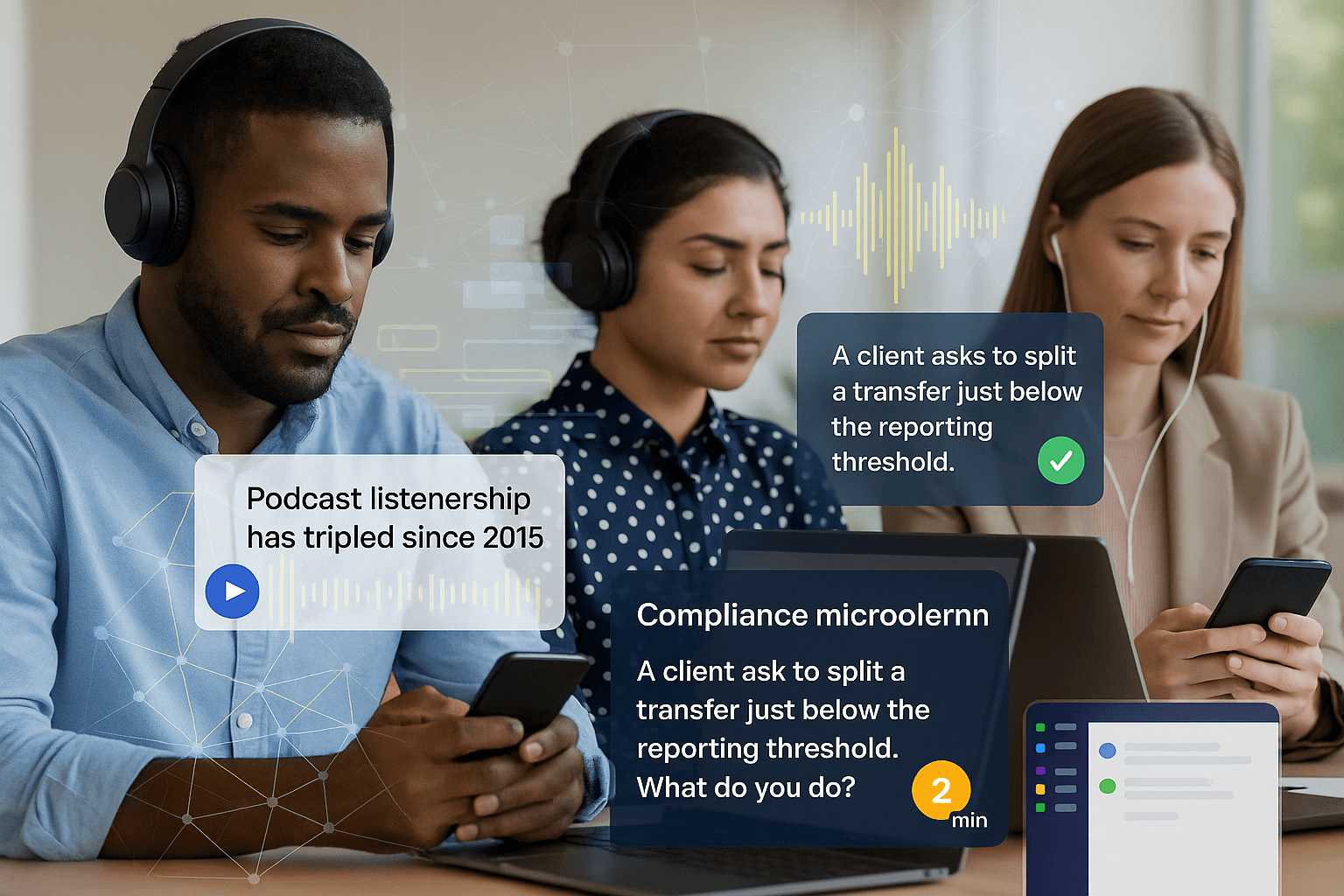 Oromis Audio Lessons and Compliance