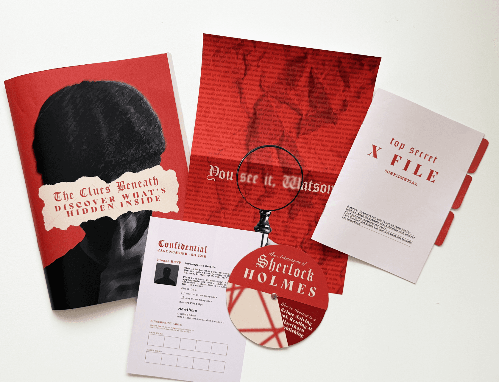Sherlock Flat Lay Kit
