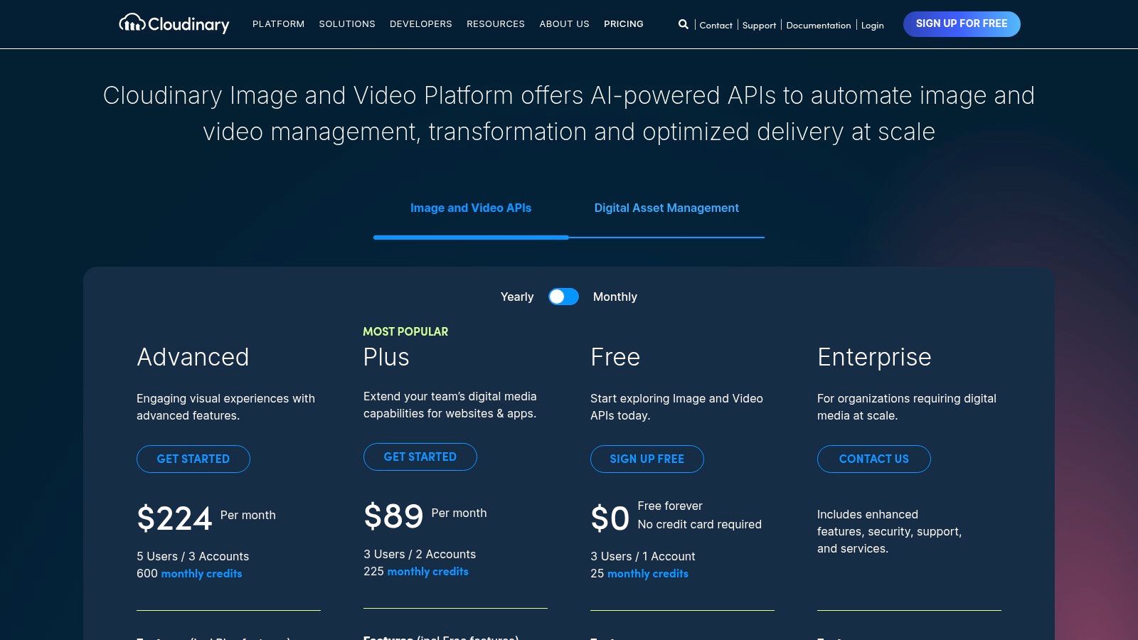 Cloudinary (Cloudinary Assets DAM)