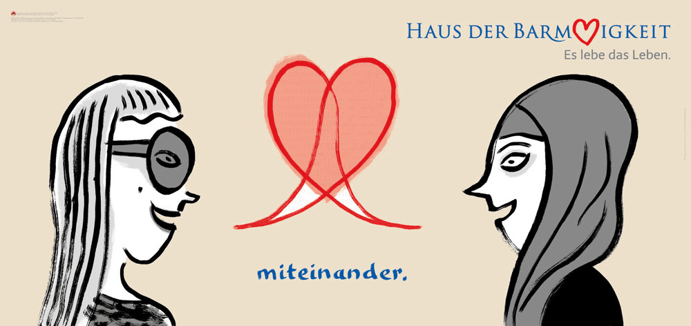 Haus der Barmherzigkeit, Plakat-Kampagne