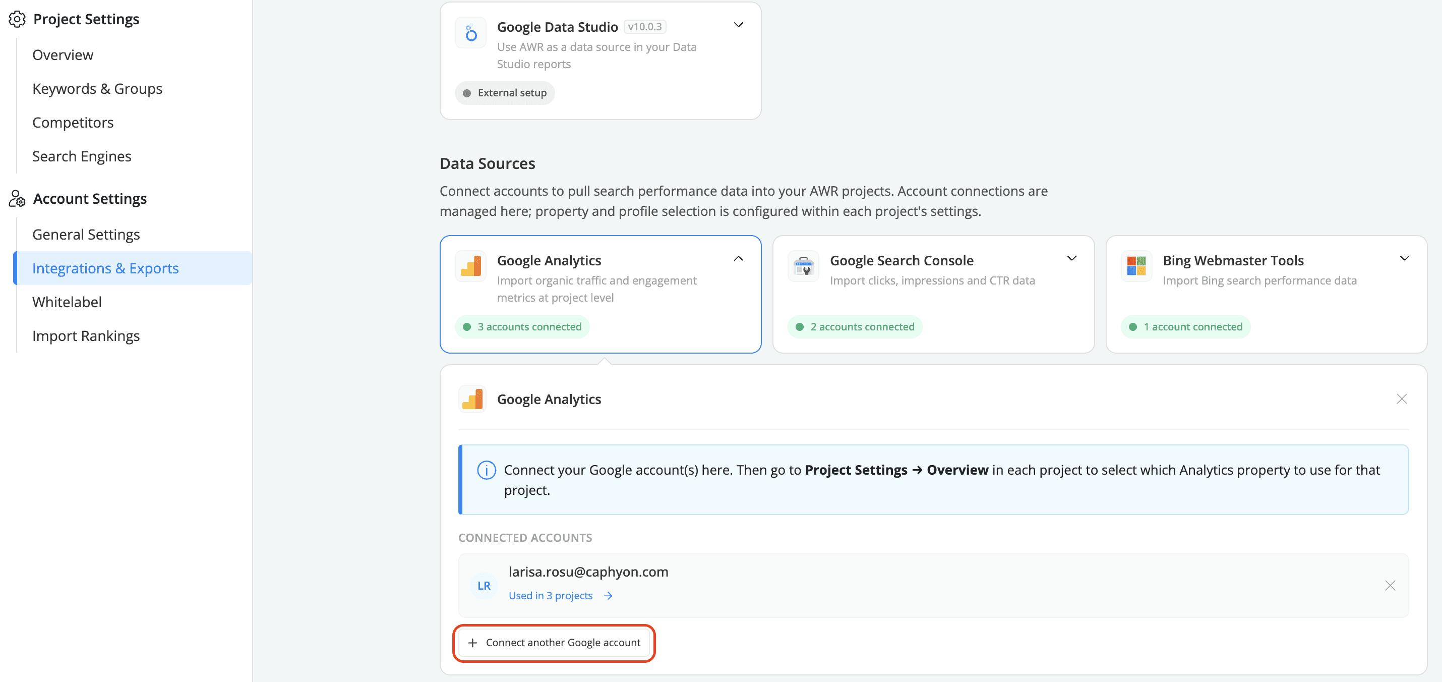 google-analytics-syncing-card-in-awr
