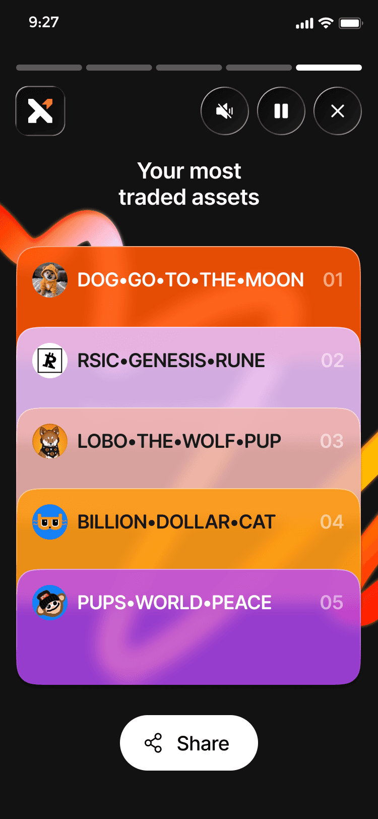 ~ crypto trading app – components ~