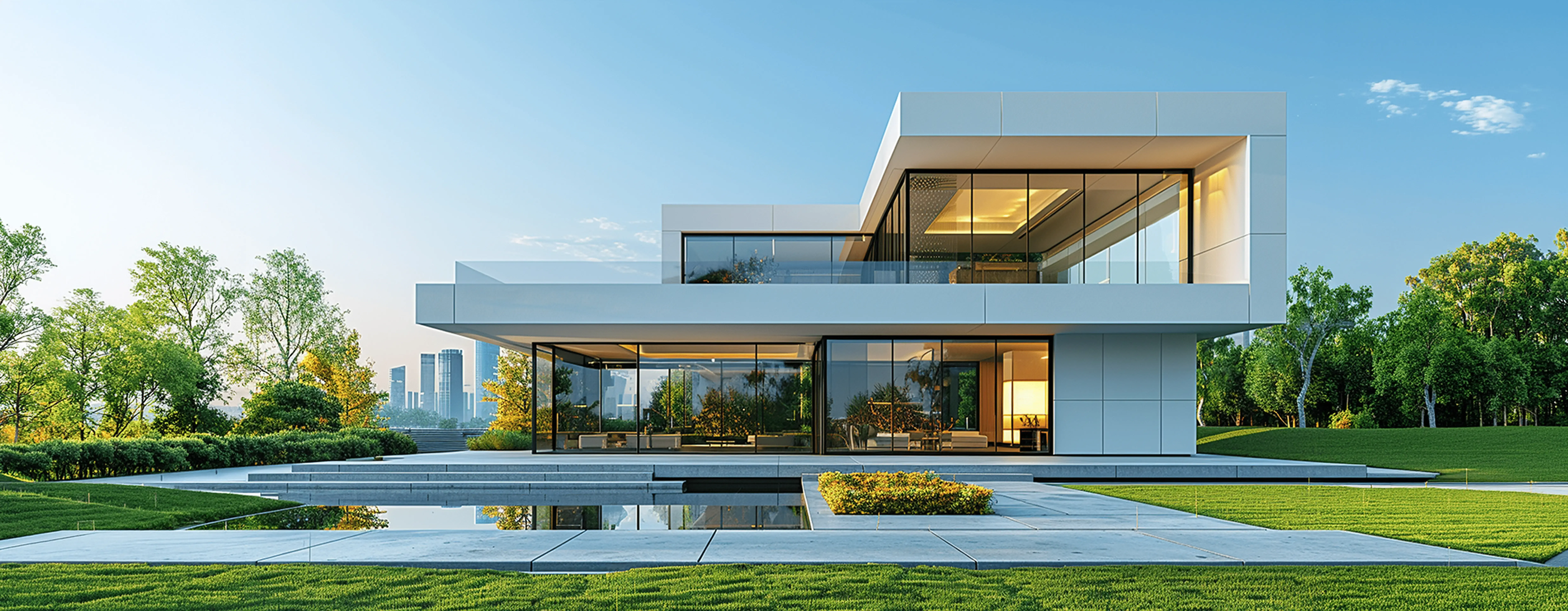 Modern architectural property preview
