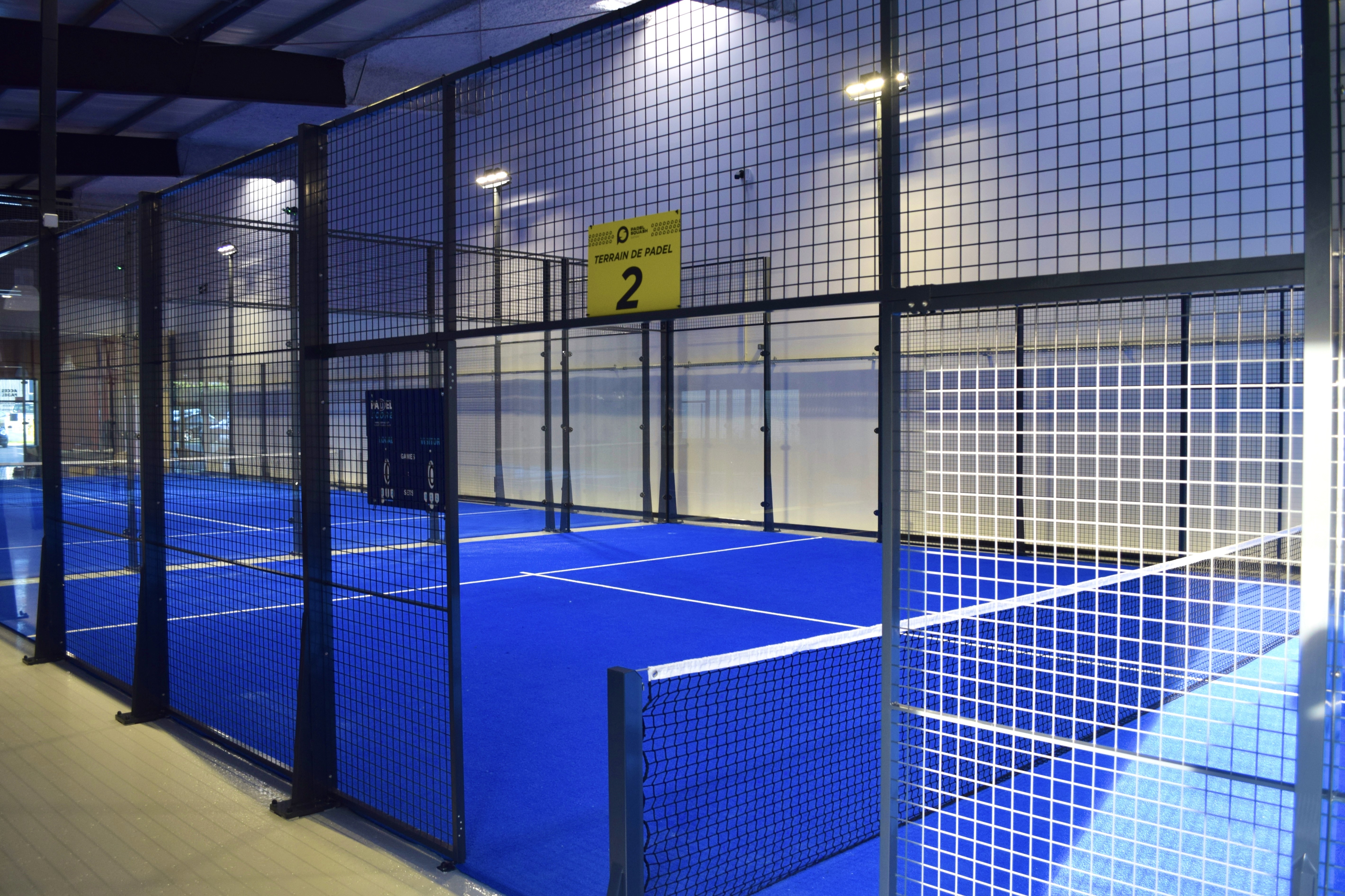 plusieurs terrains de padel et squash à Dijon