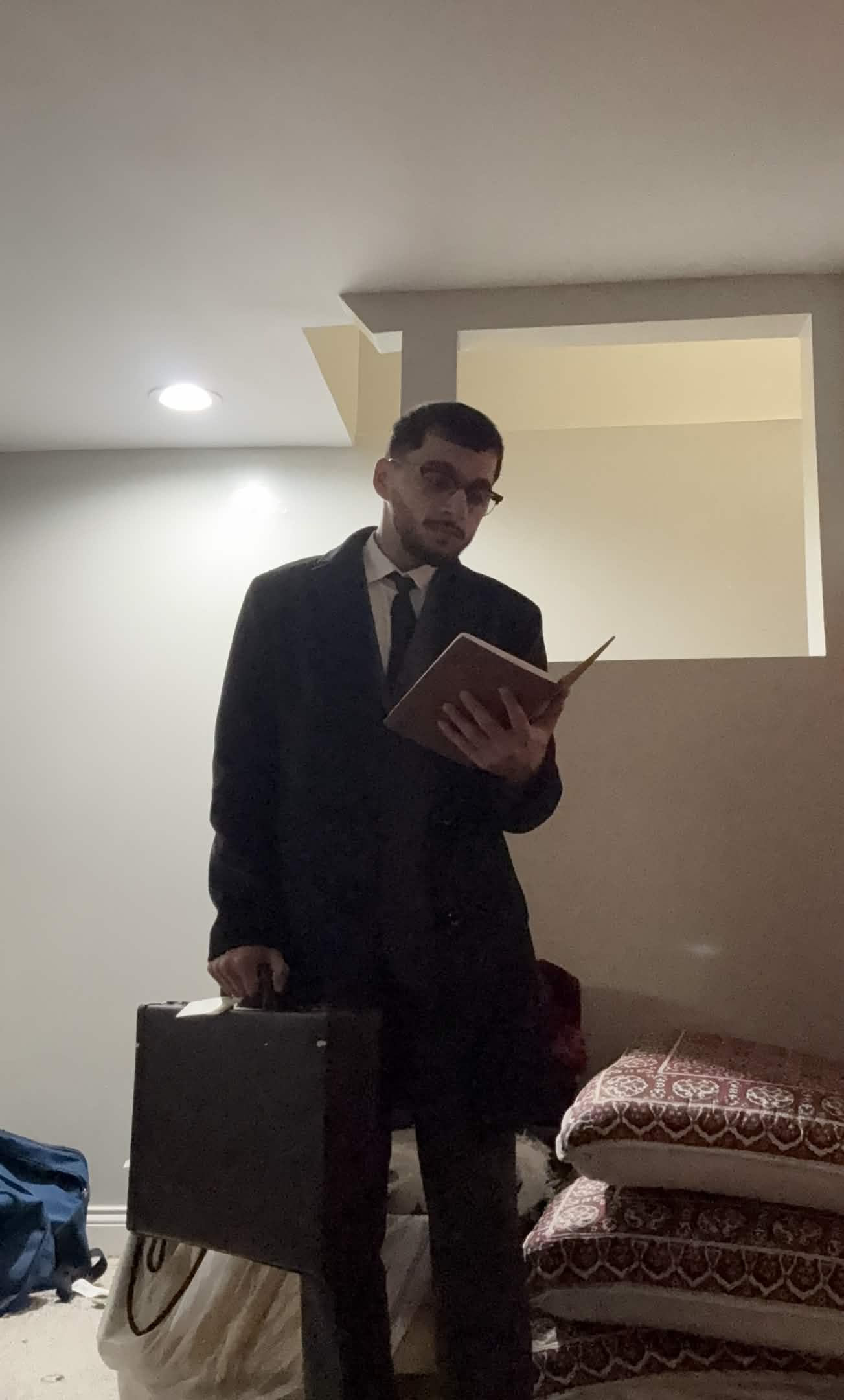 grayscale photo of man