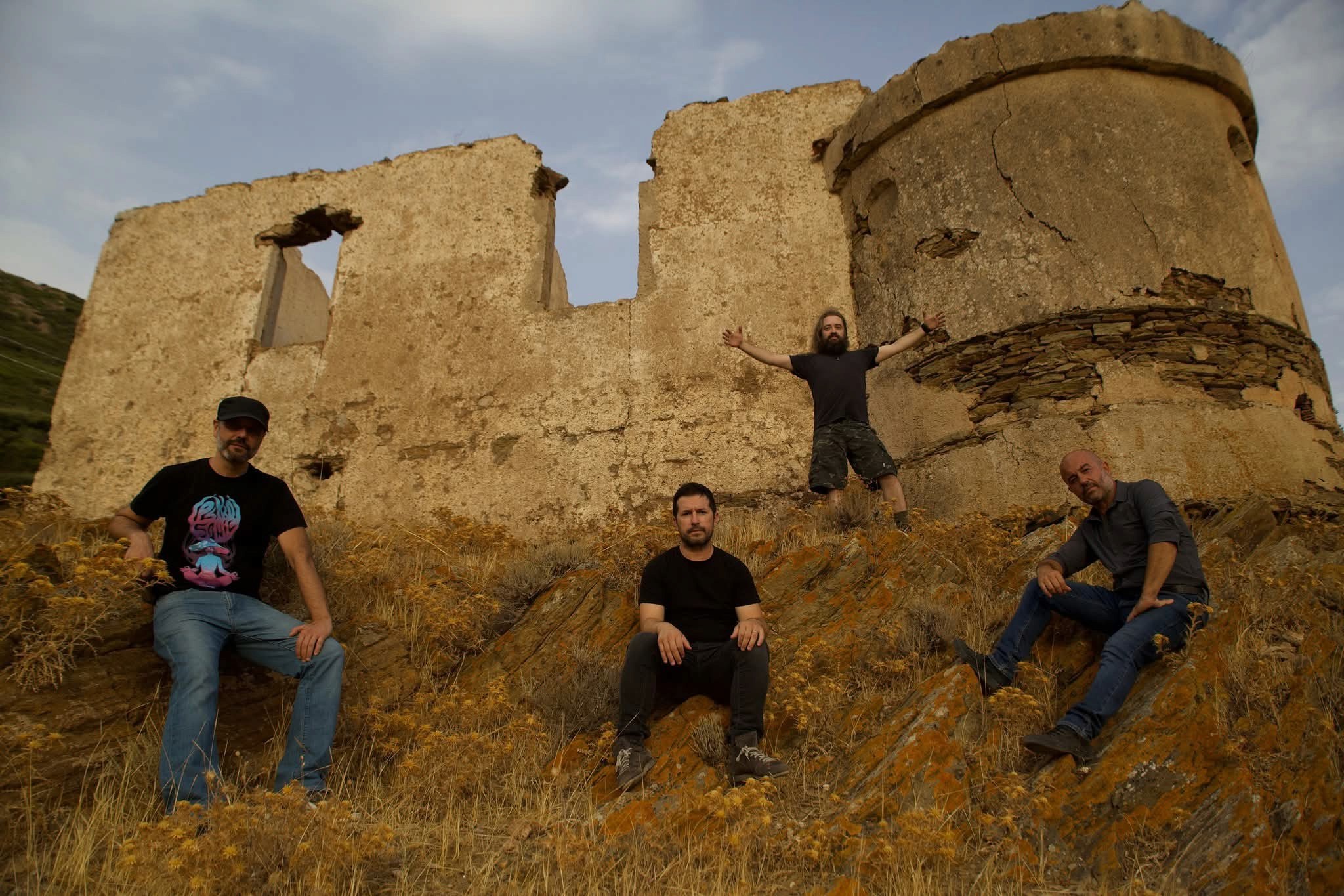 Indigosaur band photo by Fabio Locci