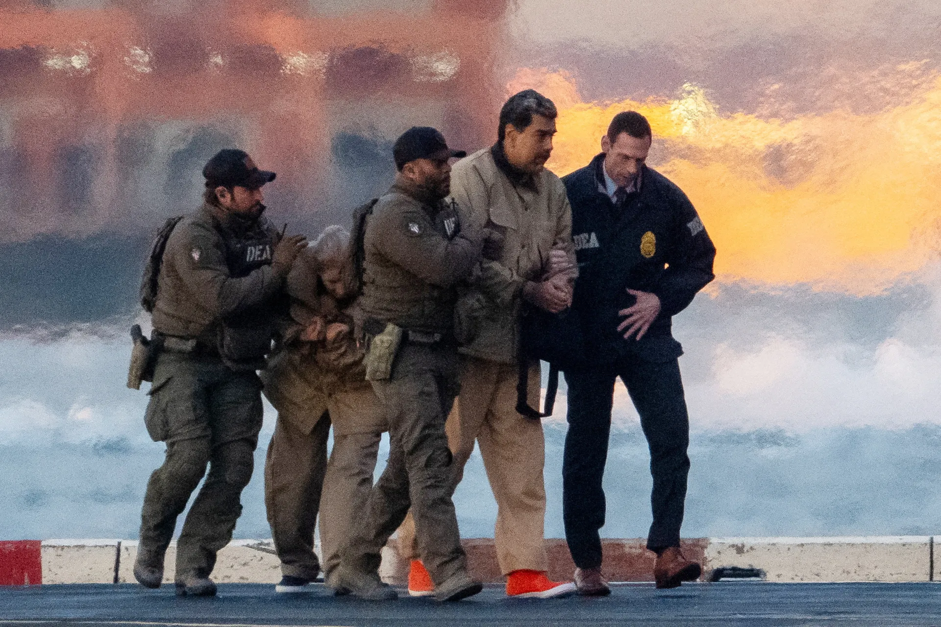 美國突襲委內瑞拉，逮捕馬杜洛（資料來源：reuters.com）