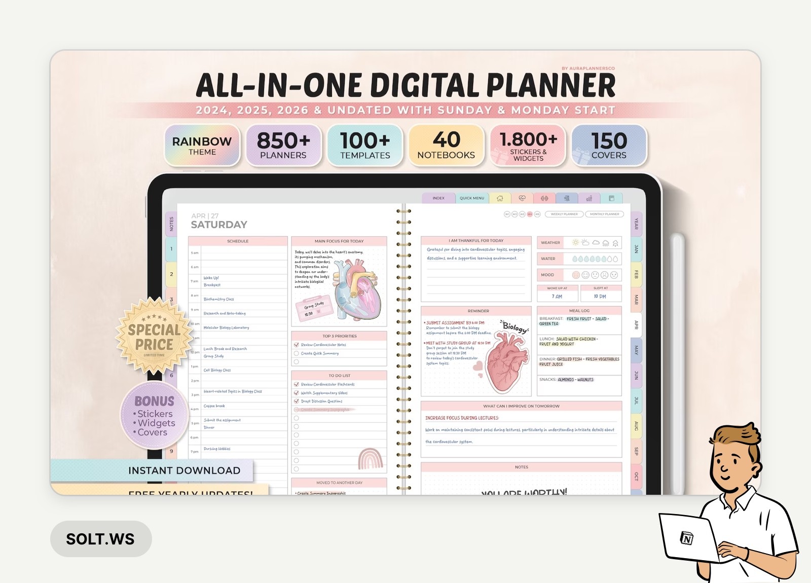 20 Best Free Digital Planners for 2024