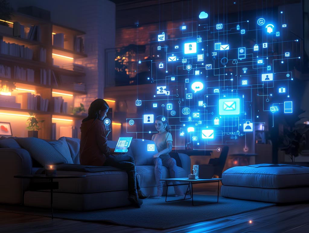 Vidas Digitales de Adolescentes y Padres Americanos