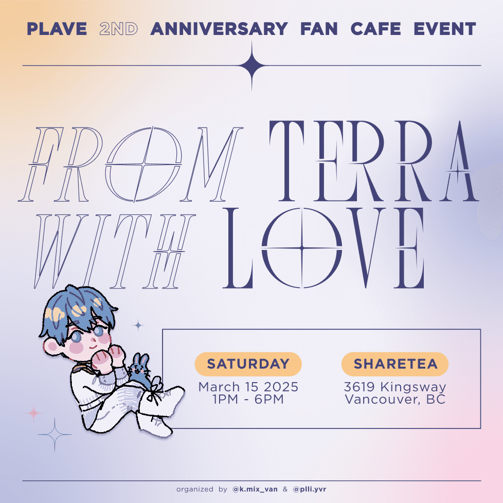 K-pop PLAVE event post