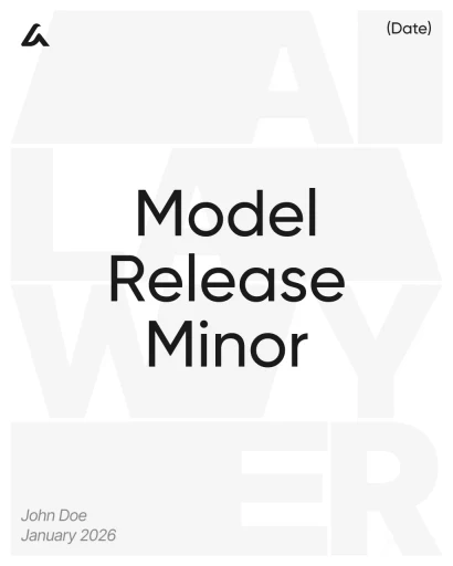 Model Release Minor