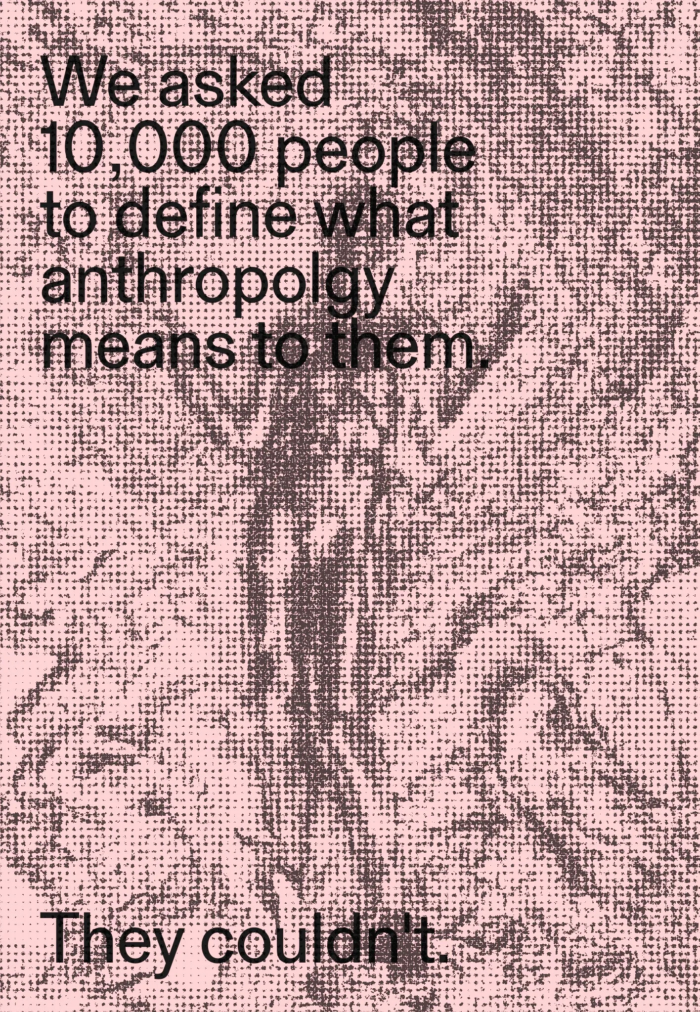 Anthropology, Poster