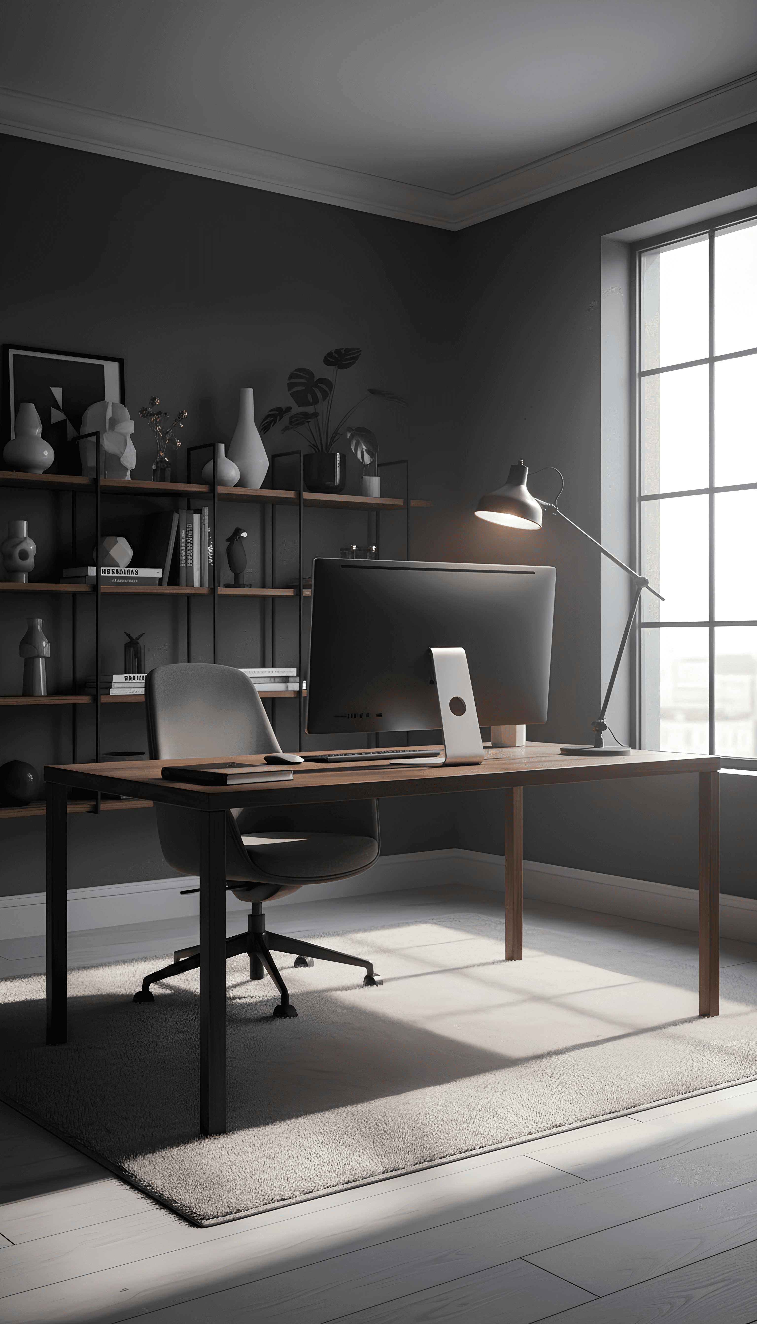 Image of a home office