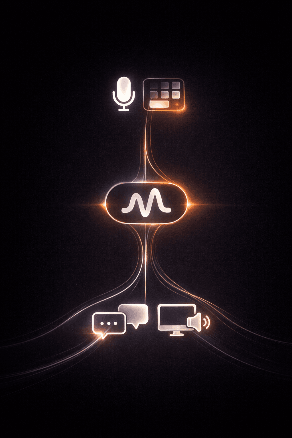 Music producer sitting in his studio