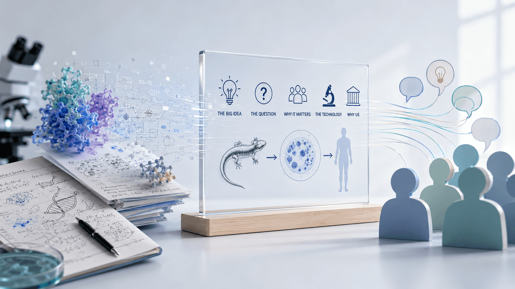 As a science communnications agency, Message Lab Media helps bring scientific content to life.