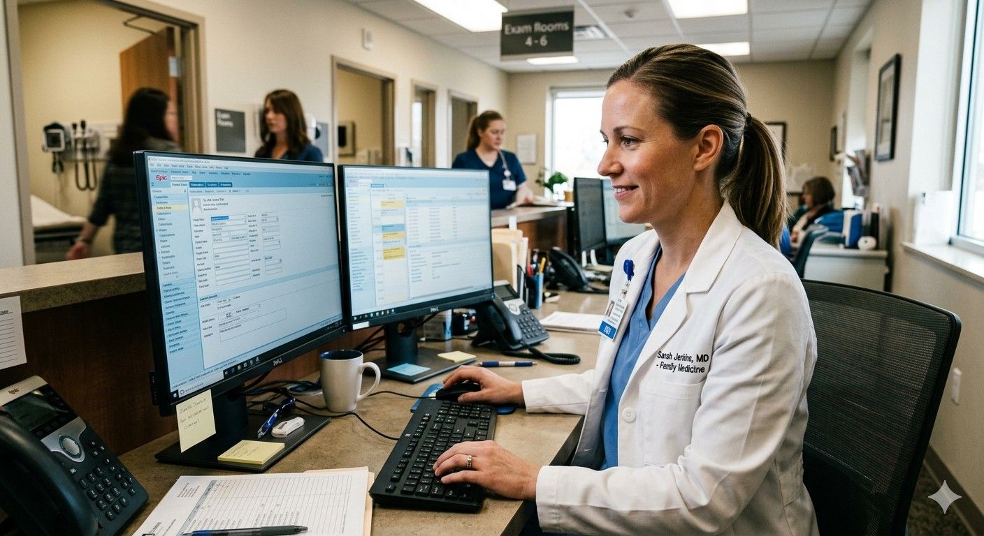 EHR System Used by a Practitioner