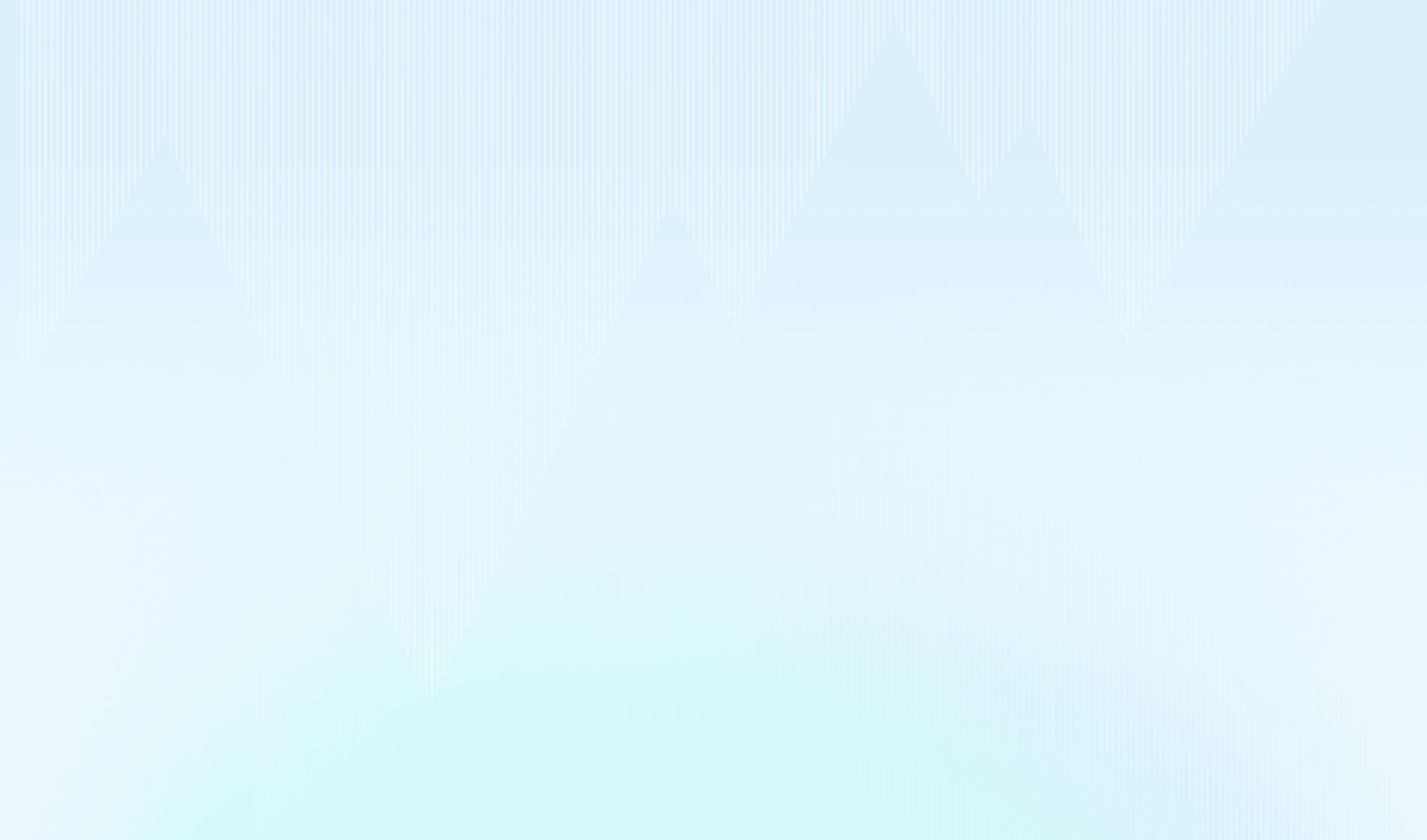 A soft blue gradient background, evoking a calm and serene atmosphere.