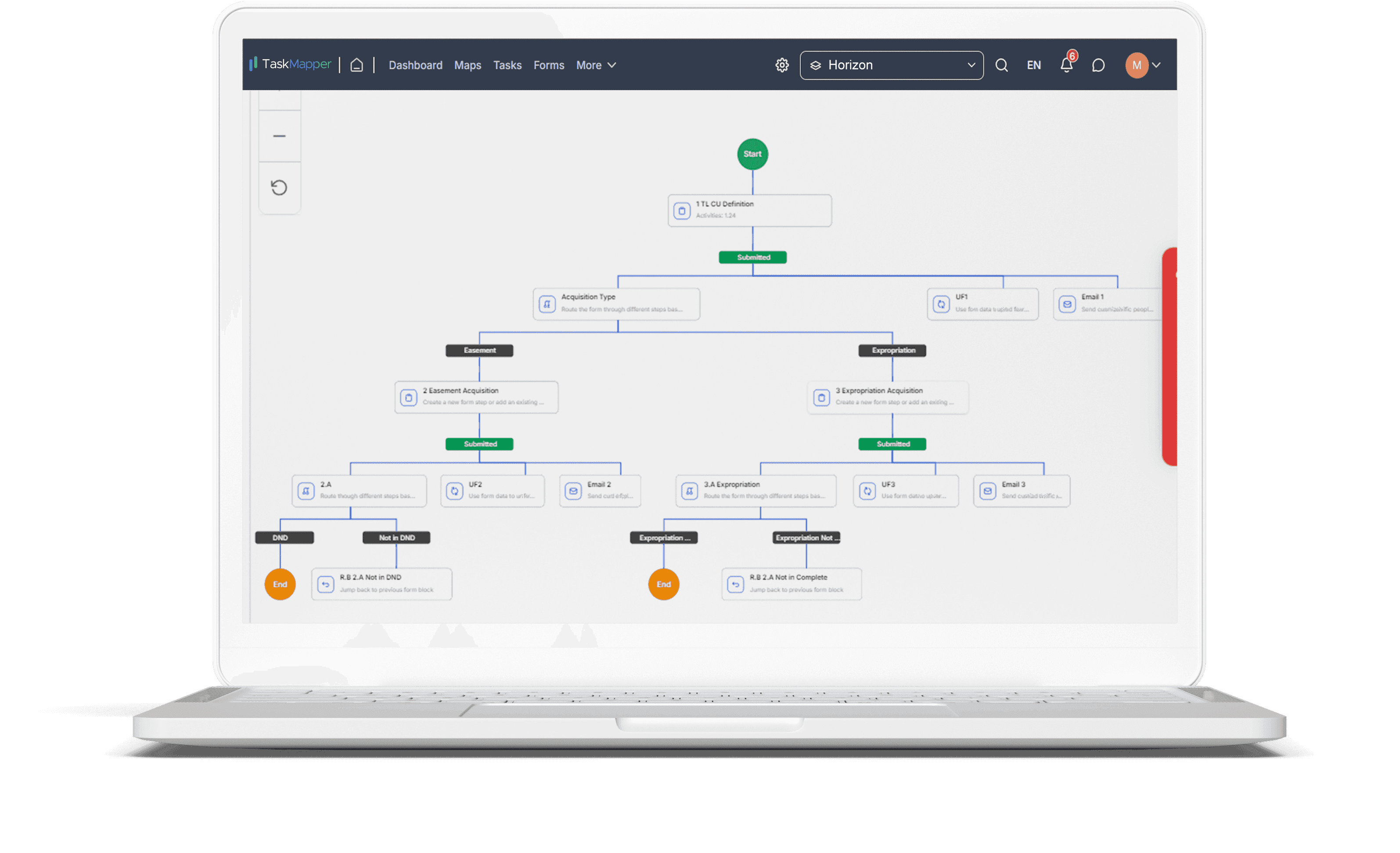 TaskMapper by SenseHawk to create workflows to monitor the land acquisition process for transmission line ROW for utility-scale solar PV projects