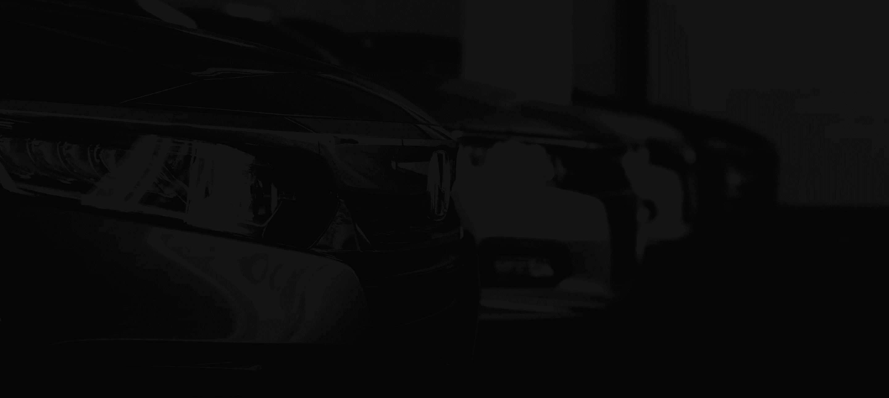 Cars lined up for auction