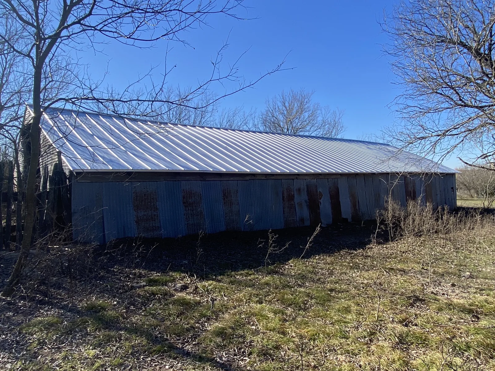 Finished: metal panel roofing.
