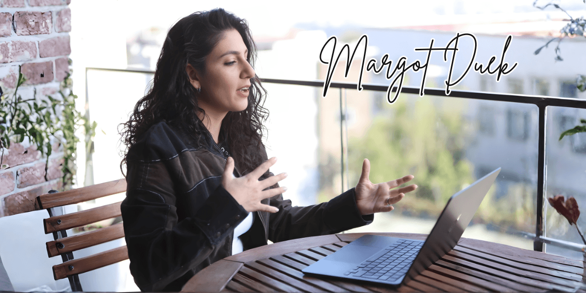 "Margot Duek, AI strategist and founder, leading businesses in AI investment decisions with an audit-first approach for better outcomes."