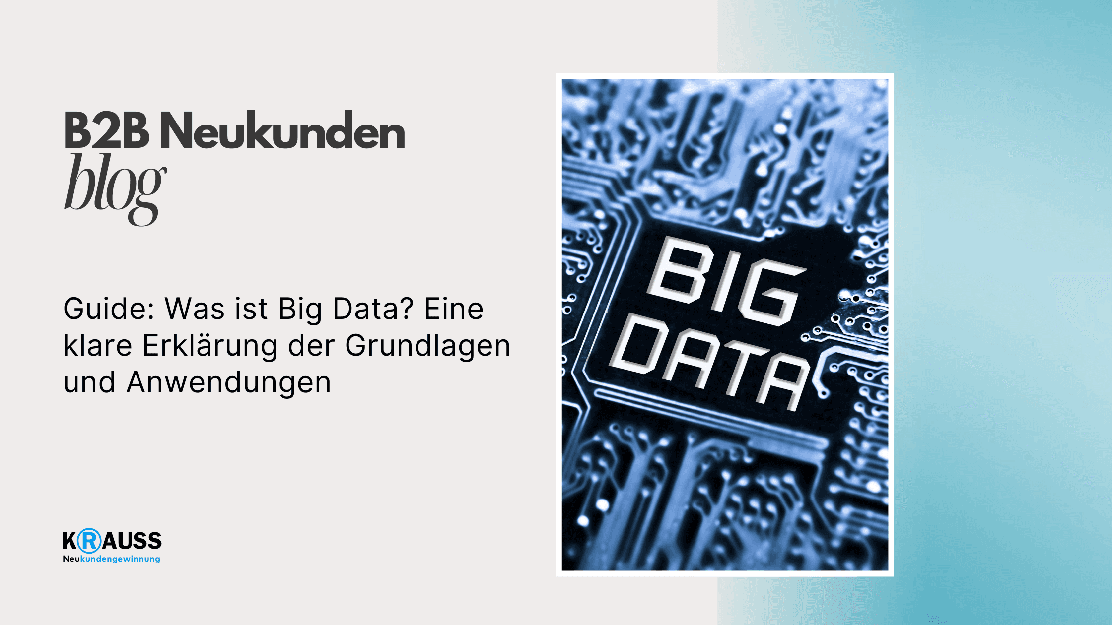 Guide: Was ist Big Data? Eine klare Erklärung der Grundlagen und Anwendungen