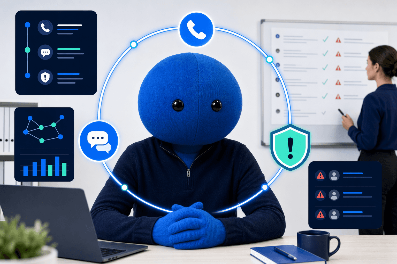 Illustration for: 1. Domu, Ai-Orchestrated Compliance With Human Oversight