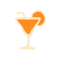 Food icon pour les cocktails