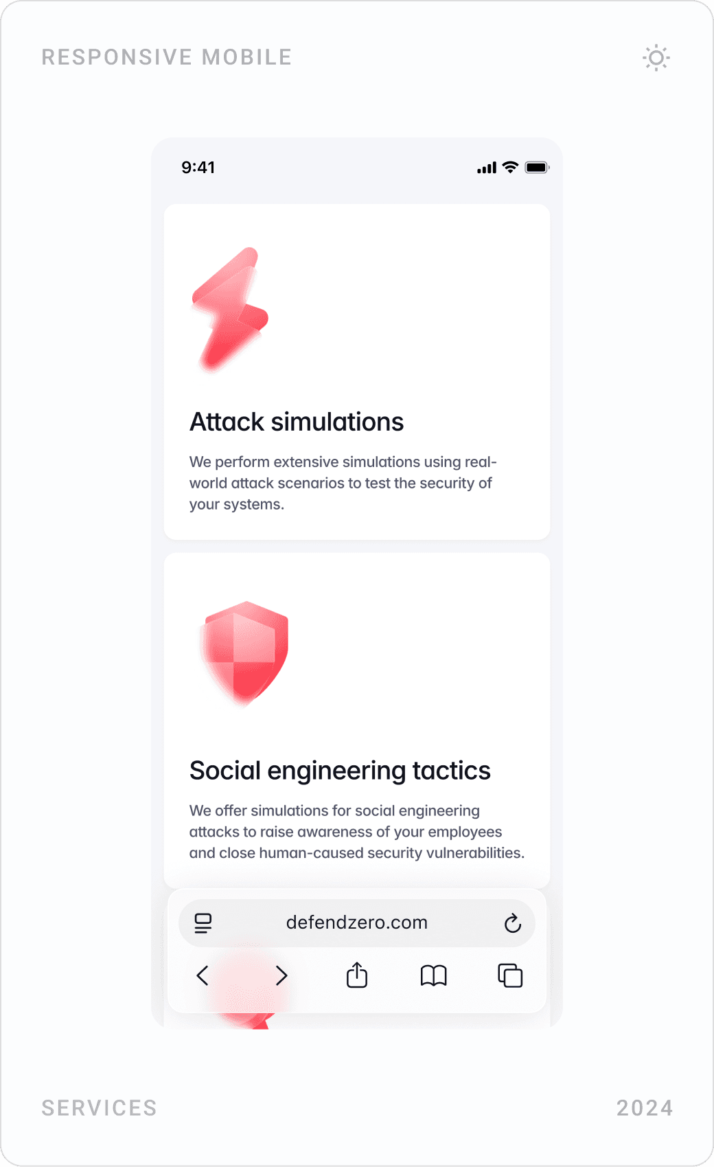 Professional Social Engineering Analysis Screen Design