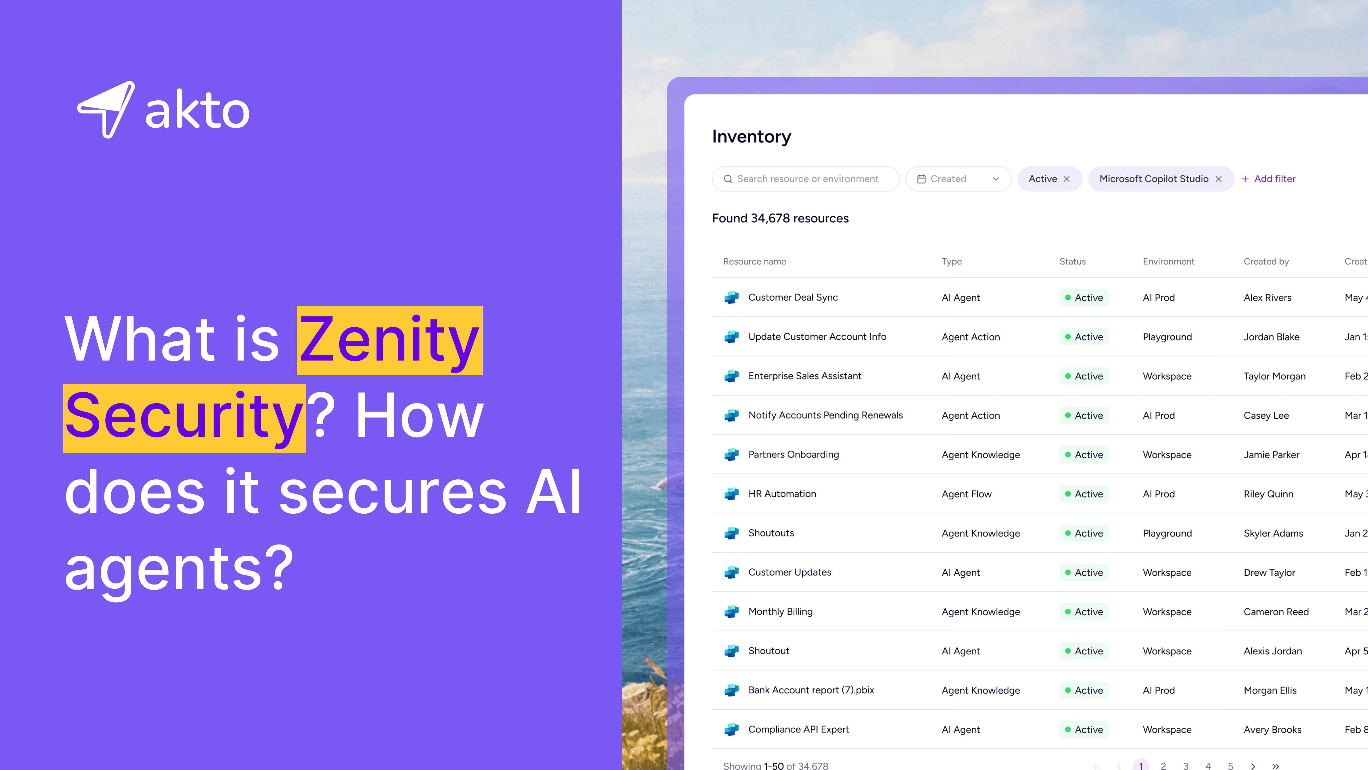 What is Zenity Security?