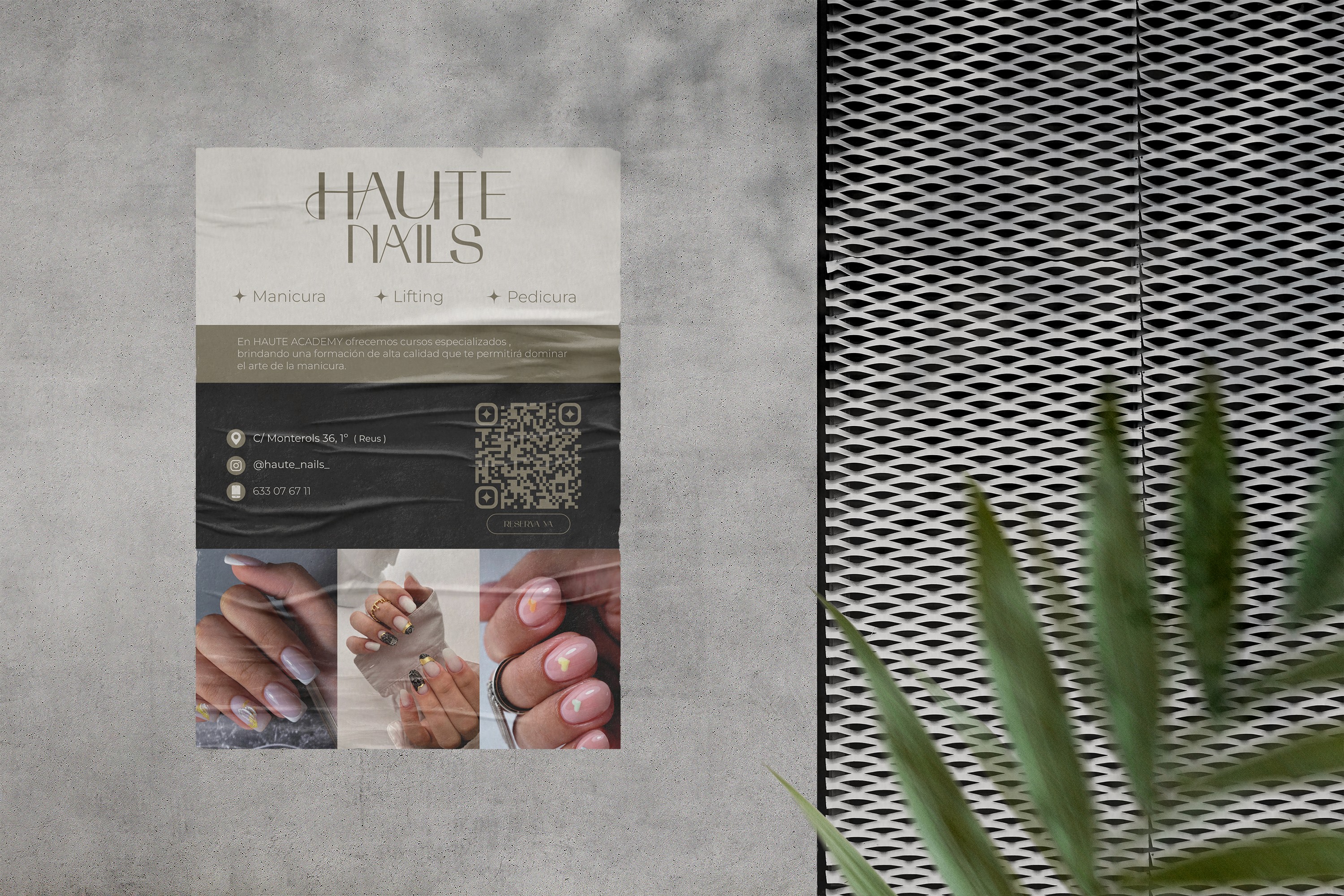 Project Haute Nails. Poster