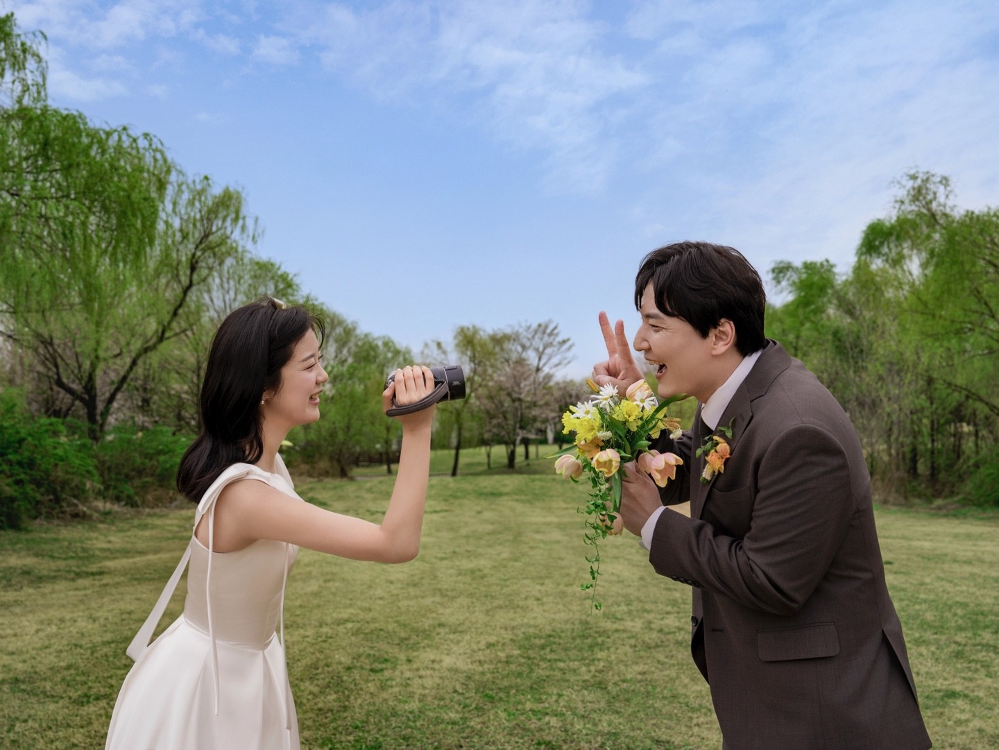 [필름커넥트] 서울 노을공원 웨딩스냅 후기 | 작가추천 아워컬러스냅