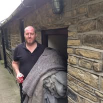 van parked on a driveway ready for a home removal