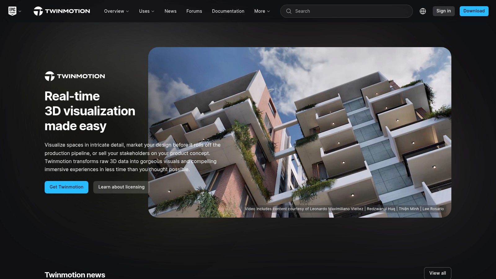 Twinmotion (Epic Games)