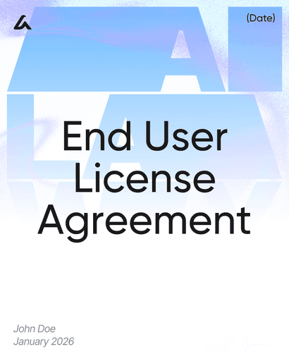 End User License Agreement