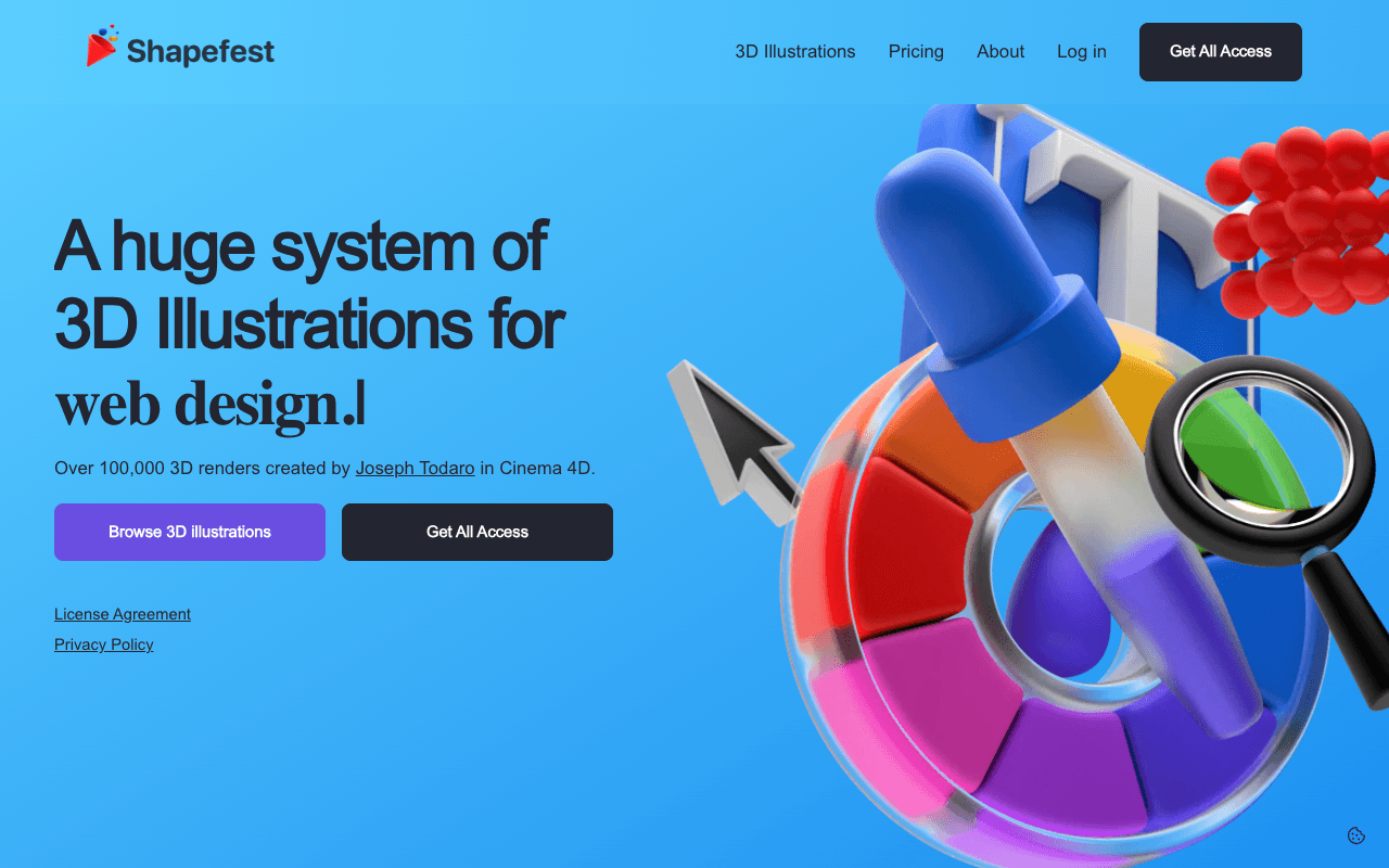 Shapefest екранна снимка