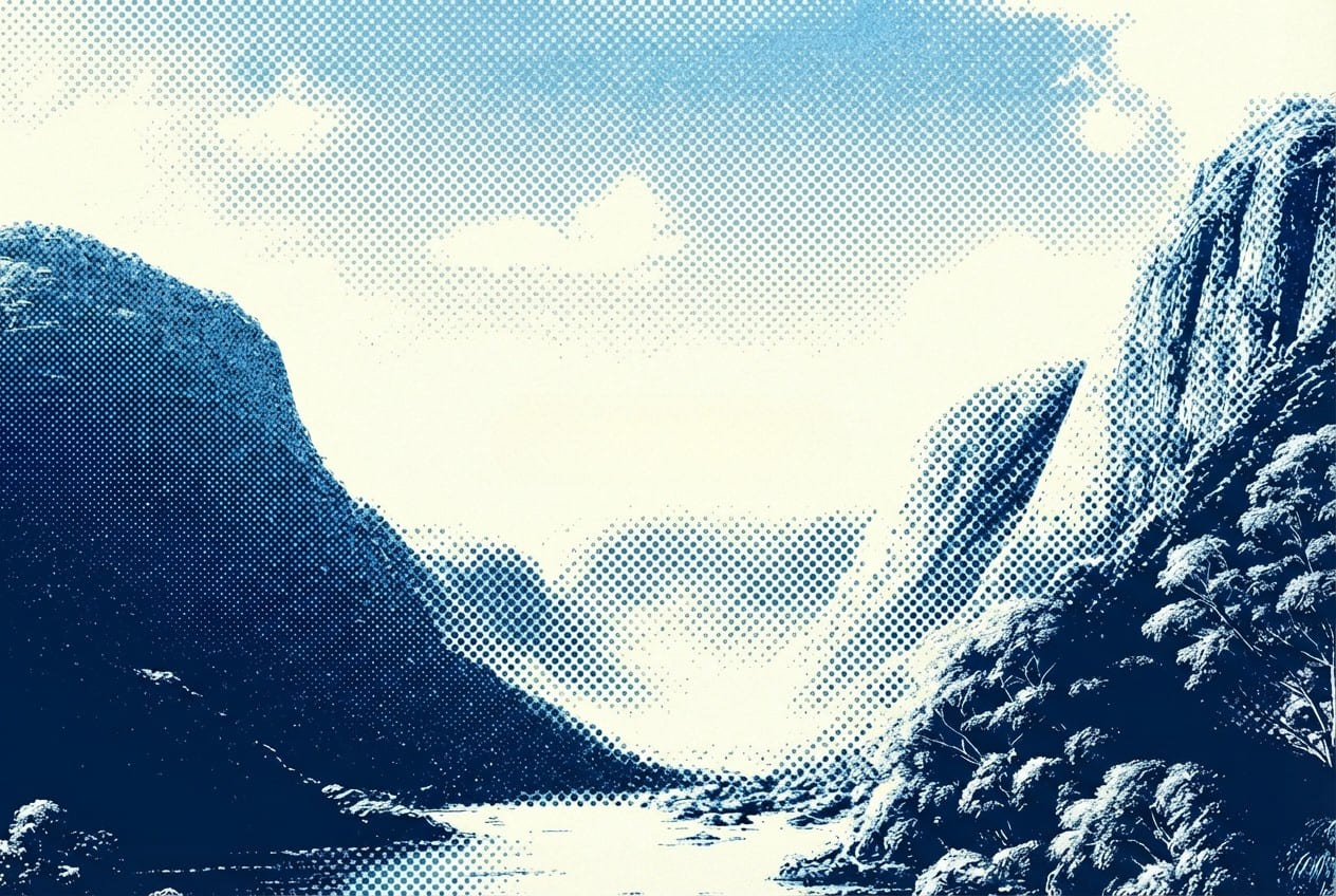 image of a greek philosopher looking at a vineyard