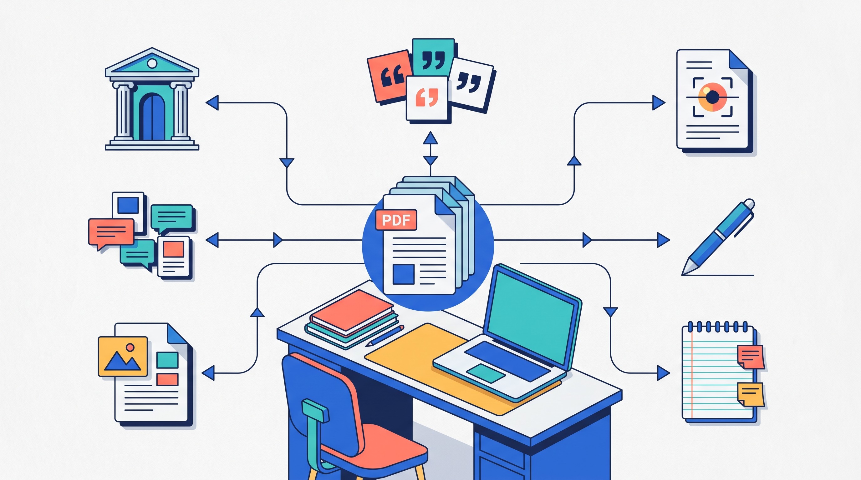 Decision tree for choosing an AI PDF tool