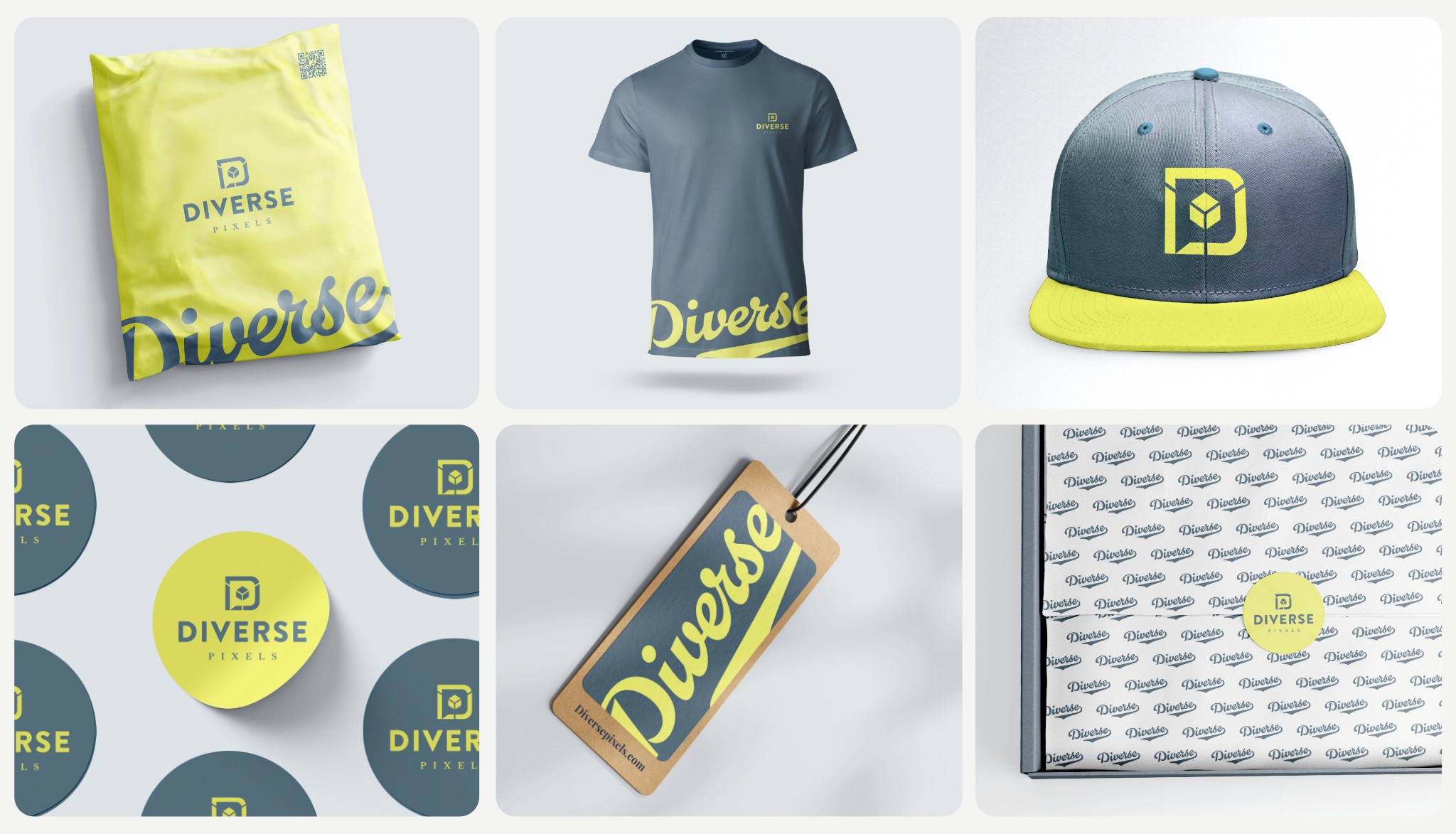 Diverse Pixels brand showcase