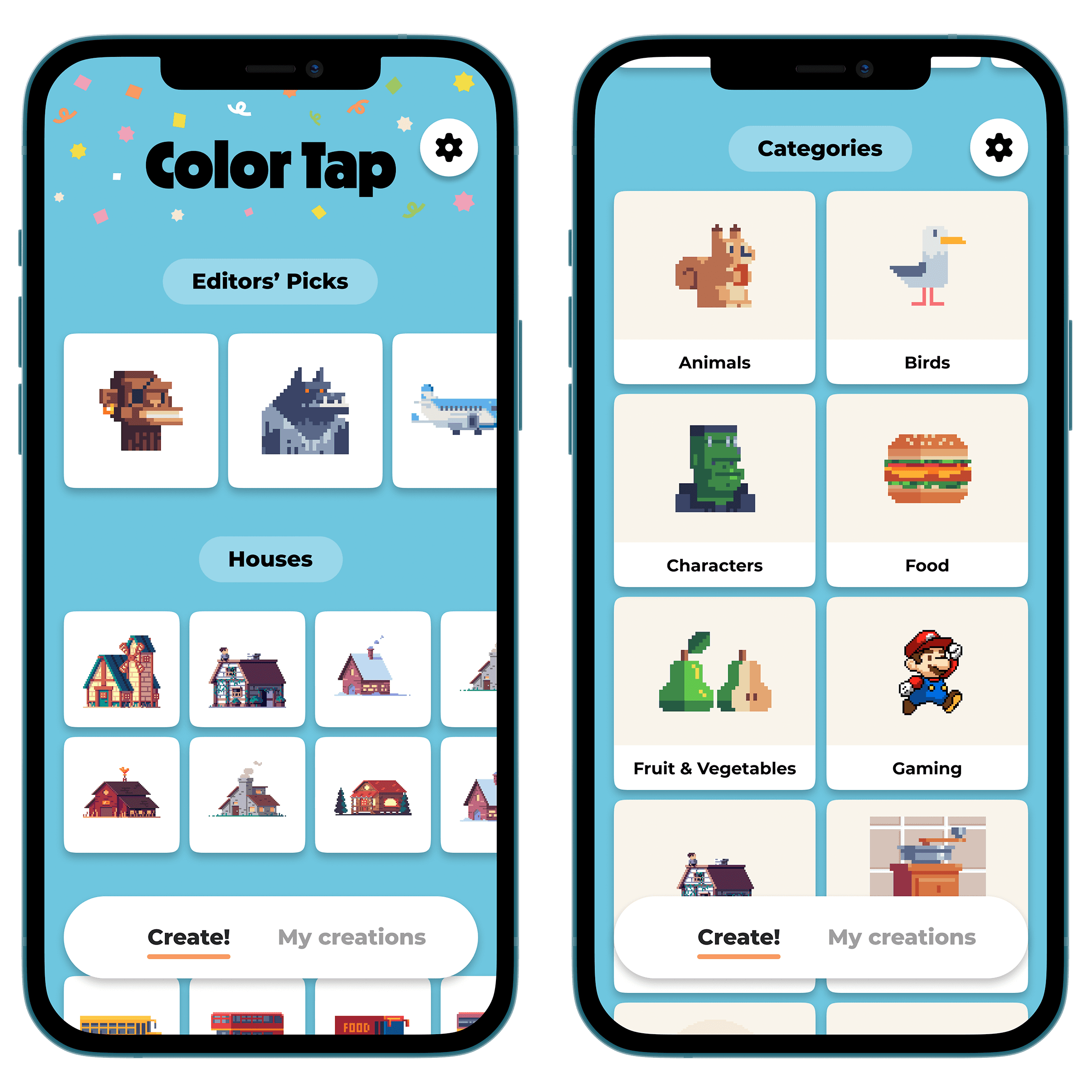 Color Tap - Color by numbers game