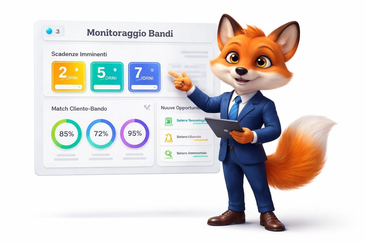 Dashboard monitoraggio bandi